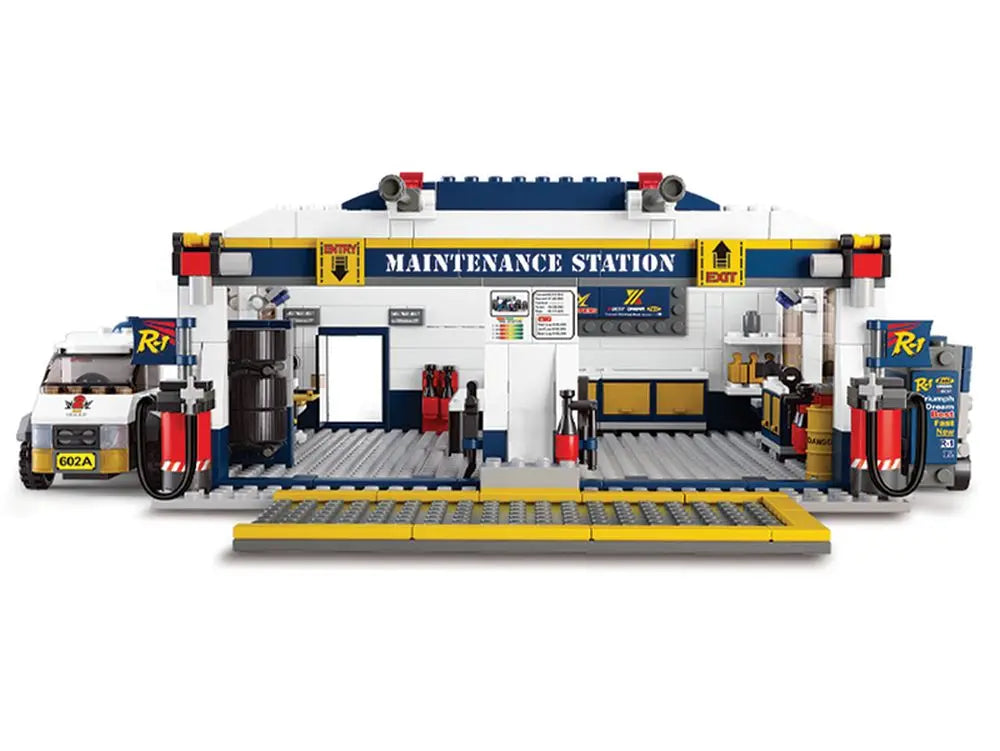 RACING TEAM PIT STOP GARAGE