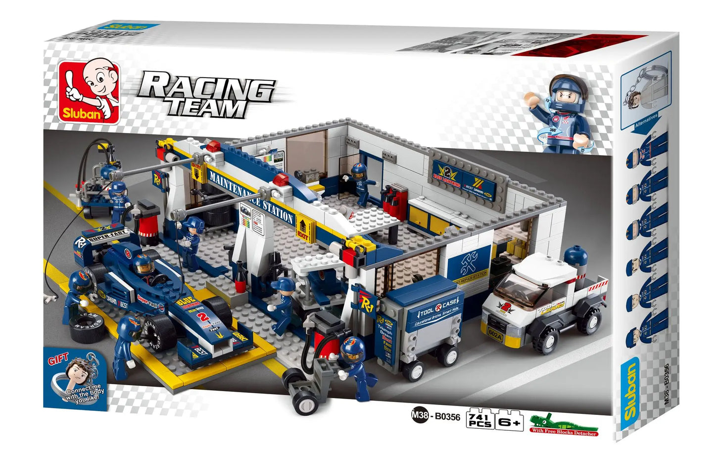 RACING TEAM PIT STOP GARAGE