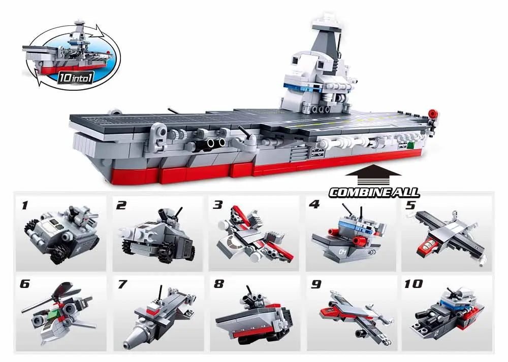 ARMY-10IN1 AIRCRAFT CARRIER