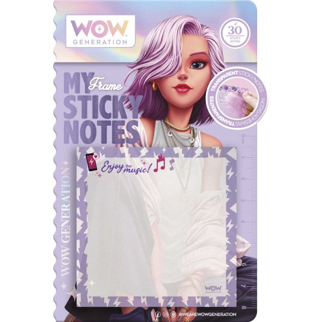 TRANSPARENT STICKY NOTES