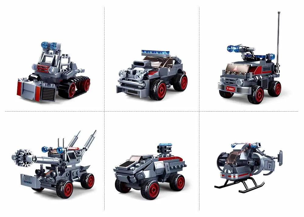 SPACE WAR - COMMAND VEHICLE 6 INTO 1 557