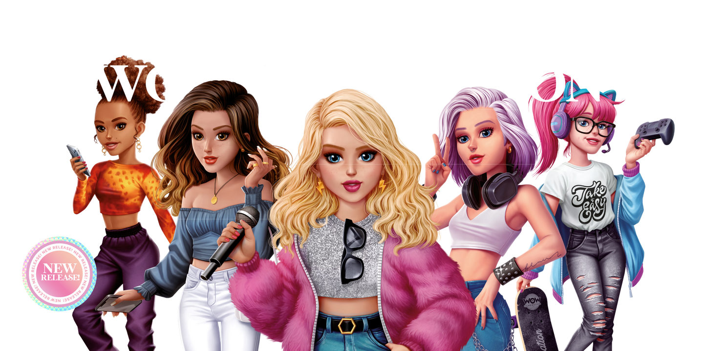 PASTEL NAIL POLISH 5 PACK WOW GENERATION