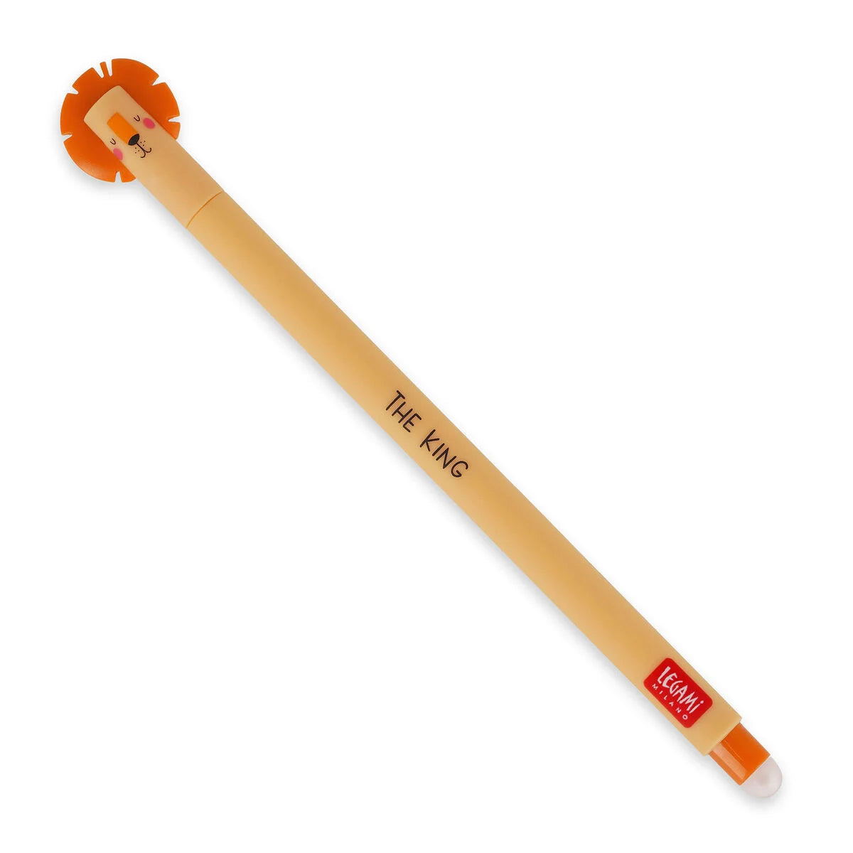ERASABLE PEN - LION - ORANGE INK