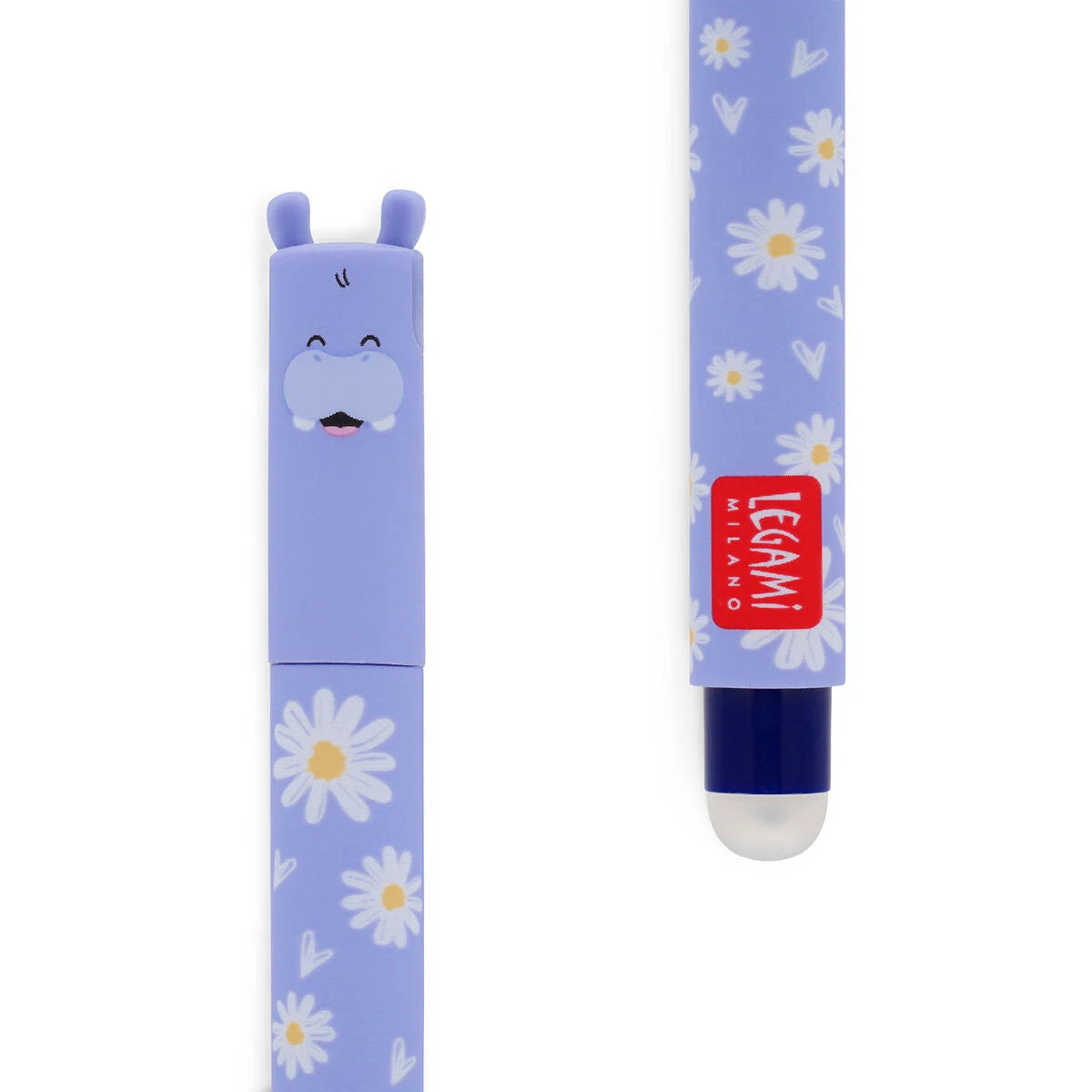 Erasable Pen - Hippo - Blue Ink