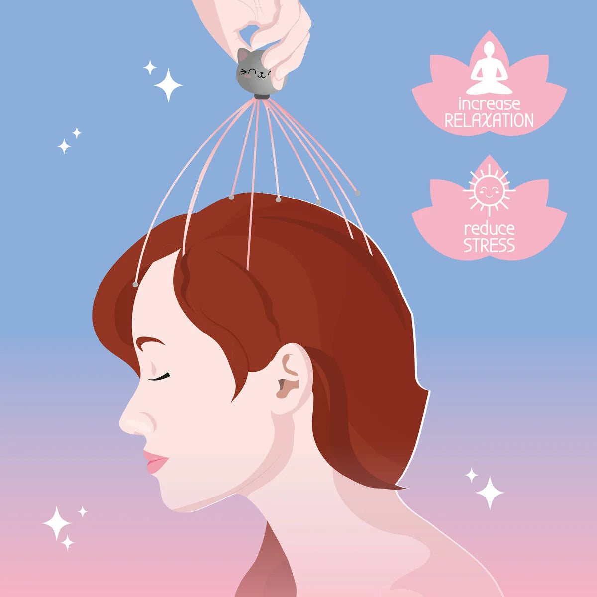 PEACE OF MIND - HEAD MASSAGER - KITTY