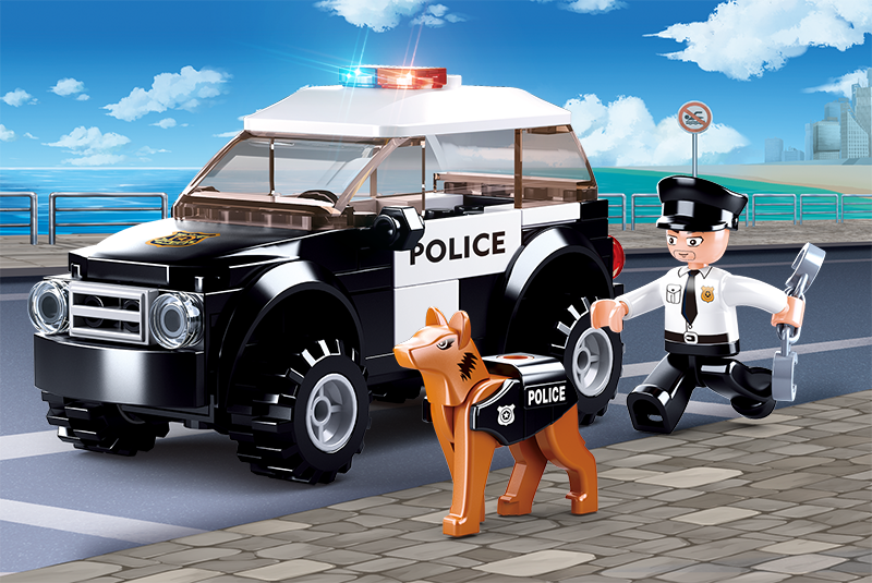 POLICE SUV PATROL CAR