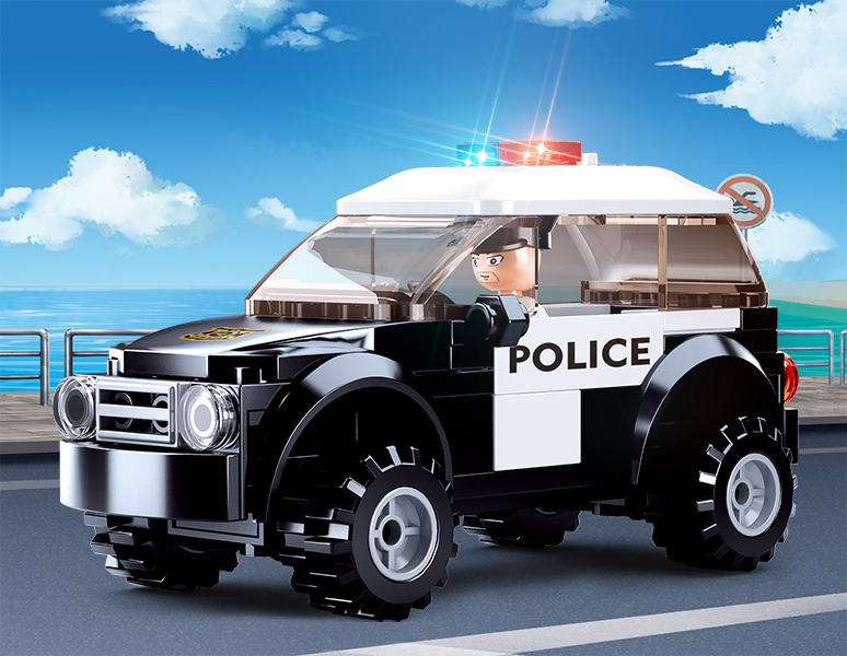 POLICE SUV PATROL CAR