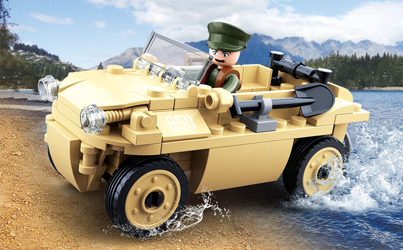 WWII - VW 82 AMPHIBIOUS TUB CAR
