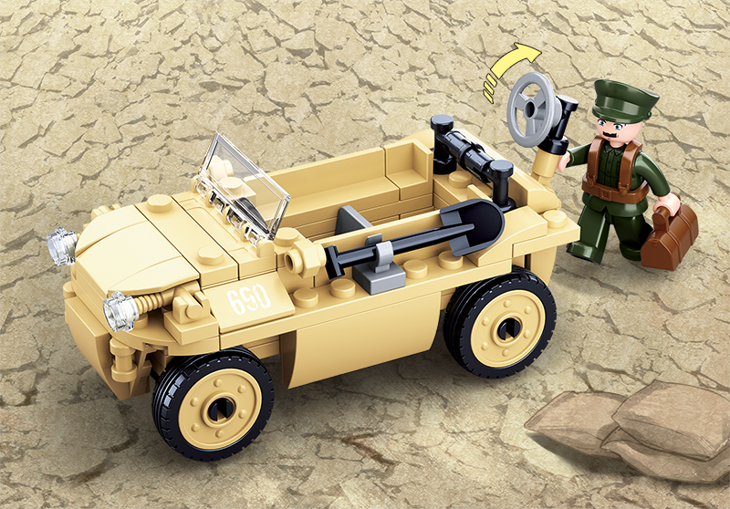 WWII - VW 82 AMPHIBIOUS TUB CAR