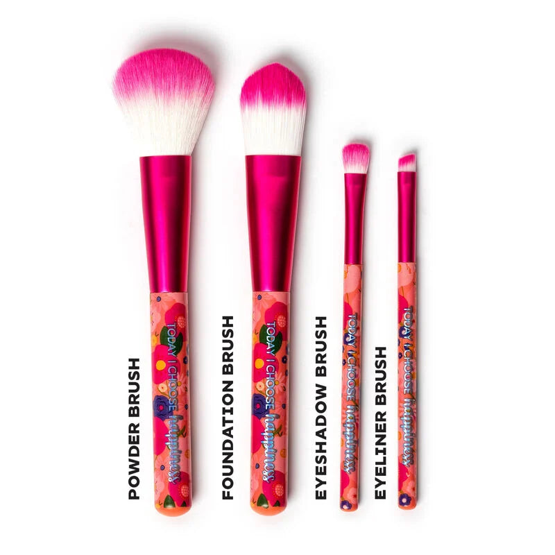OH MY GLOW! - SET OF 4 MAKEUP BRUSHES -