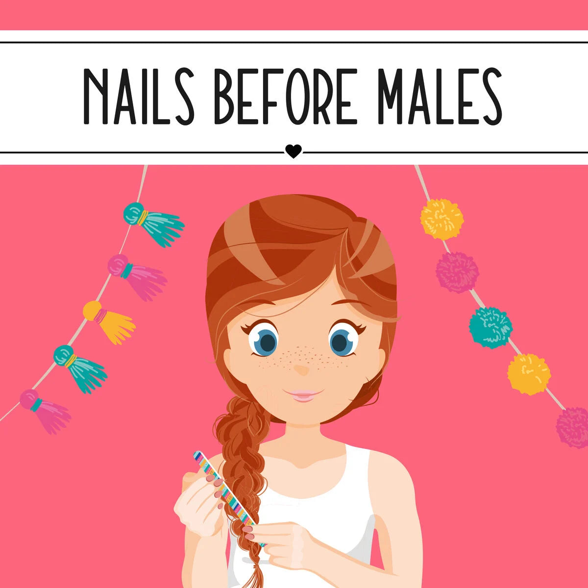 NAILS BEFORE MALES - SET OF 3 NAIL FILE
