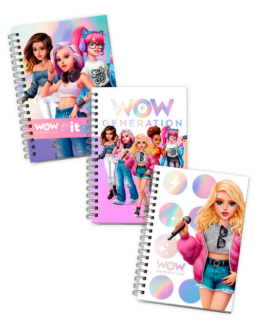 A5 Hardcover Notebook WOW Generation