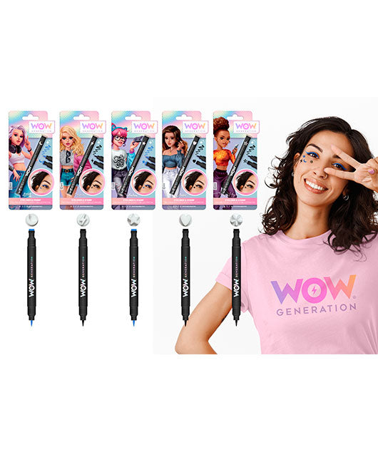 EYELINER WITH FACE STAMPER WOW GENERATIO
