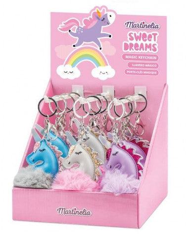 Martinelia Keychain Unicorn Puff