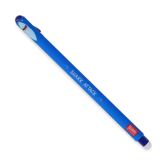 ERASABLE PEN - SHARK - BLUE INK