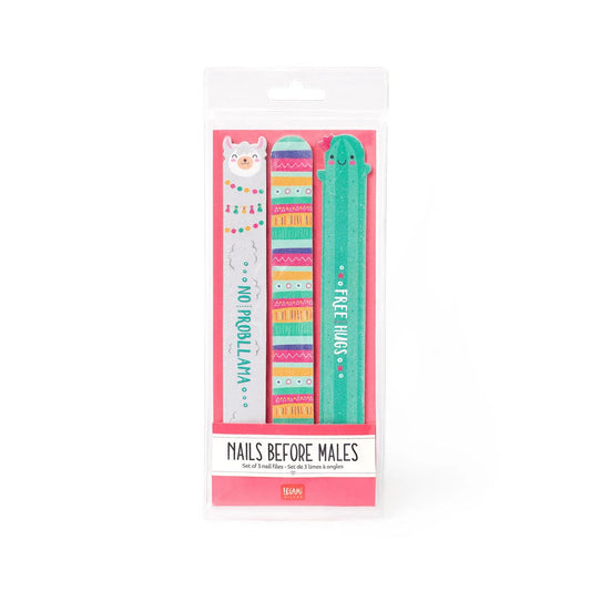 NAILS BEFORE MALES - SET OF 3 NAIL FILE