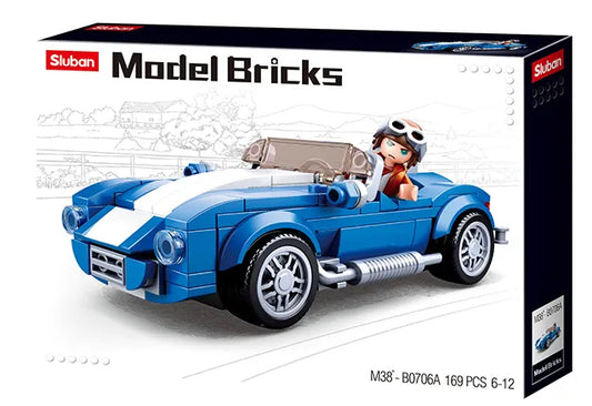 MODEL BRICKS-COBRA GT40 CAR(169pcs)