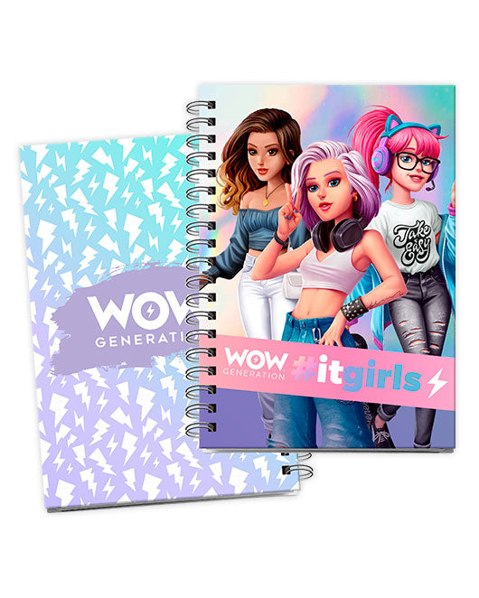 A5 Hardcover Notebook WOW Generation