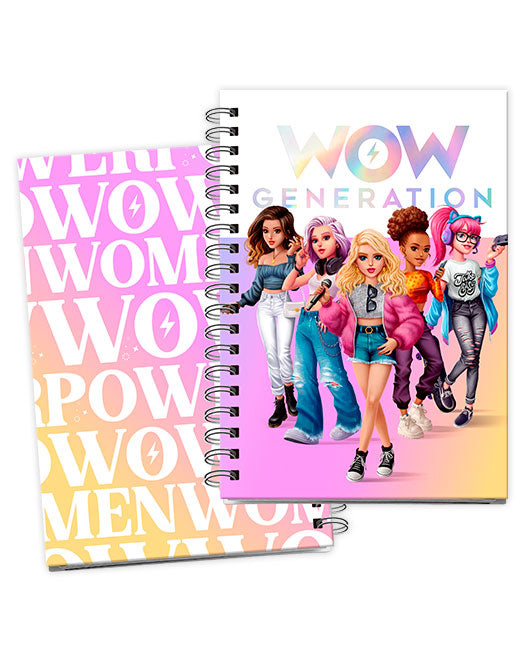 A5 Hardcover Notebook WOW Generation