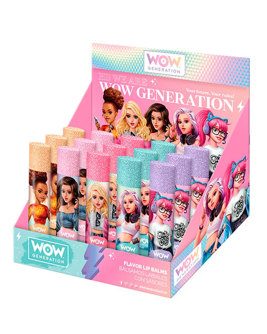 LIP BALM WITH FLAVOURS WOW GENERATION